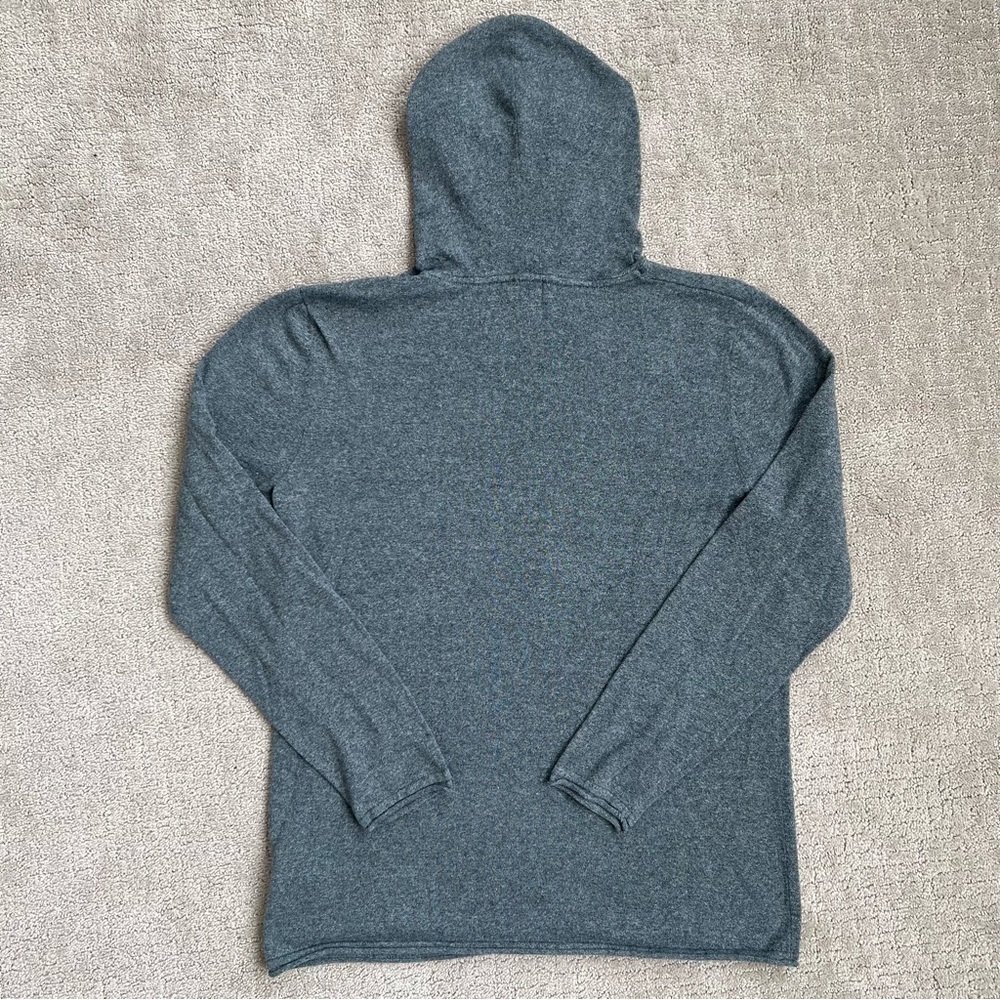 H&M Lightweight Charcoal Hoodie - Picture 6 of 6